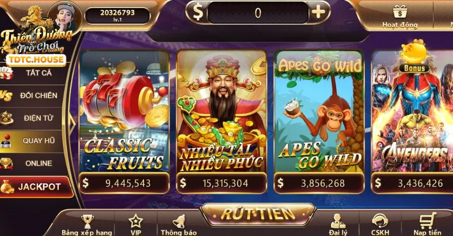 Các loại trò chơi Kuwin789